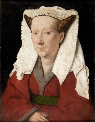 Ritratto di Margareta van Eyck da Jan van Eyck